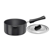 Hawkins Futura Saucepan With Stainless Steel Lid (Hard Anodized)- 2.25 L/18 cm