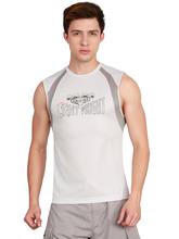 Ronnie Coleman Men's White Color Sports And Casual T-Shirt  - Rocclo Sandos For Men