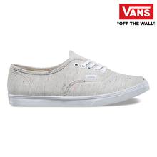 VANS 7108 Men's Authentic Lo Pro - (Speckle Jersey) gray/true white