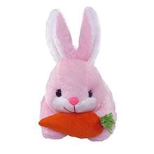 Tickles Pink Rabbit With Carrot Stuffed Soft Plush Toy 26 Cm