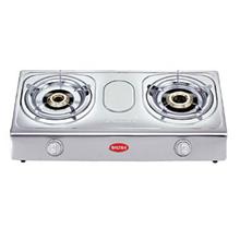 BALTRA Silver LPG Stainless Steel Body Gas Stove