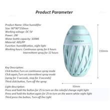 New LED USB Humidifier Mini Aroma Diffuser Air Humidifiers with