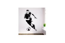 Lionel Messi Barcelona Soccer Player Wall Art Sticker