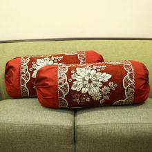 Pack of 2 bolster cover in sheenel style (30*30 Inches)