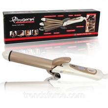 Gemei 4 In 1 Professional Hair Iron Pro Hair Straightener, Curler And Wave