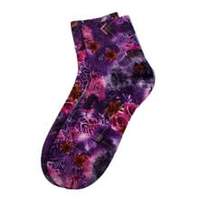 Floral Printed Ankle Socks For Women - 8368