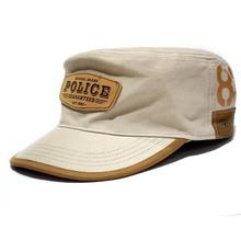 Police G8 Contrast Piping Cap For Men- Khaki