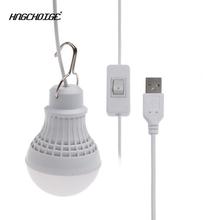 HNGCHOIGE 5W 10 LED Energy Saving USB Bulb Light Camping /