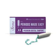 Sirona FDA Approved Premium Digital Tampon for Medium Flow (20 Tampons)