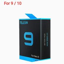 Telesin Gopro Hero 9/10 Camera Battery Long Life Quick Charger Battery