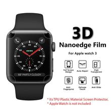 2019 New Release Nano Edge Full Screen Coverage Protector Film For Apple Watch 44Mm Screen Protector