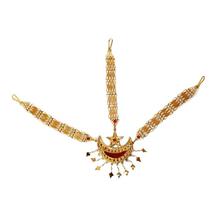 Micro Gold Plated Moon/Star Design Sirbindi For Women