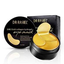 Dr Rashel 24k Gold Collagen Hydrogel Eye Mask , Improve Wrinkles , Anti Puffiness , And Dark Circle 60pc