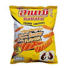 HANAMI Prawn Crackers Garlic and Pepper Shrimp Flavour (60gm)