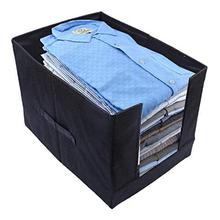 Kuber Industries 2 Piece Non Woven Shirt Stacker Wardrobe