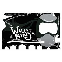 Black Multipurpose 18-In-1 Wallet Ninja