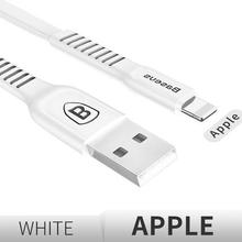 Baseus USB Cable For iPhone iPad Fast Charger USB Type C Cable Micro USB Cable For Samsung Xiaomi Wired Cord Mobile Phone Cable