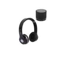 Pack of 2 - Wireless Bass Bluetooth Headphone & Music Speaker