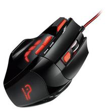 Multilaser Mo236 Gaming Optical Wired Mouse Gamer Fire Button Nylon Wire 2400 DPI