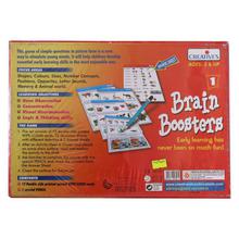 Creative Educational Aids Brain Boosters Early Learning Game For Children - Red