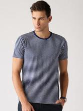 ETHER Blue Striped T-shirt