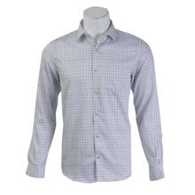 Turtle White/Black Checkered Full Sleeve Formal Shirt For Men - 52533