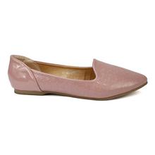 Blush Pink Pointed Tip Closed Shoes For Women