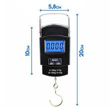 ShoppoWorld Fishing Scale, Hanging Scale, LCD Screen 110lb/50kg