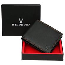 WildHorn Black Men's Wallet