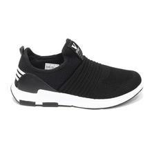 Black Casual Slip On Sports Shoes For Men