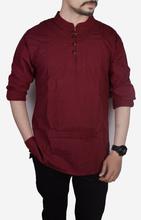 BUY 1 GET 1 FREE Men’s Fashion Linen Kurta Shirt