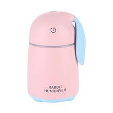 Cute Rabbit Humidifier 170ML Ultrasonic Car Air Humidifier Mini USB