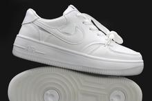 CC air force patch white sneakers