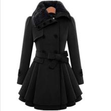 (SALE) Winter Coat Women Trench Women's Coat 2018 Brand Woolen Coat