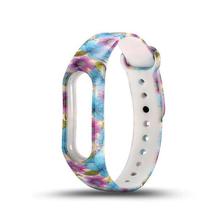 Colorful Silicone Strap Xiaomi Mi Band 2 Wristband Camouflage Wrist