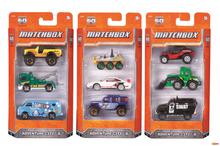 MATCHBOX THREE-PACK SPORTS VEHICLES