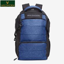 WILDHORN 30L Water Resistant Office Laptop Bag / Unisex Backpack I Travel / Business / College Bookbags Fit 15.5 Inch Laptop ( BP 03 rust blue )