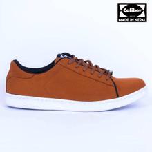 Caliber Shoes Tan Brown Casual Lace Up Shoes For Men - (534  SR)