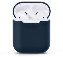 AirPods Case Holder Anti-Lost Protective Silicone Protector -Midnight blue