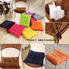 AMZ Premium Microfibre Chair Pad Cushion Seat Pads Seat Cushion Indoor