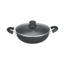 Homeglory Nkd-24 Non-Stick Kadhai 4 Mm With Lid