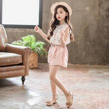 Girls' summer clothing_girls suit 2019 new children's