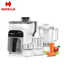 Havells Juicer Mixer Grinder - Stilus 500 Watt with 4 Jars