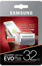 Samsung EVO Plus Class 10 32 GB MicroSD Memory Card with SD Adapter