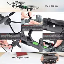 Remote Control Camera Drone Foldable Quadcopter-Black