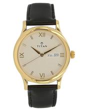 Titan White Dial Analog Watch For Men - 1802SL02