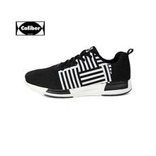 Caliber Men Sport Shoes – Black & White