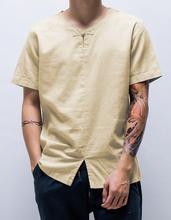 Men’s Stylish Summer Linen Casual Shirt