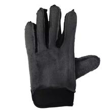 Inner Fur Rubber Grip Hand Gloves For Men