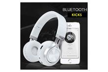 PTron Kicks Bluetooth Headset Wireless Stereo Headphone With Mic For All Smartphones (Black)